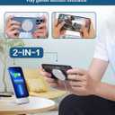 Magnetic Wireless Charger Mag-Safe Charger for iPhone 17/16/15/14/13/12 Series Convertible Magnet Wireless Charging Stand/Pad with 5ft Cable for iPhone and AirPods 2/3/Pro 2/Pro