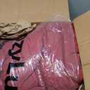 CozyLux King Comforter Set 7 Pieces Bed in a Bag Burgundy All Season Bedding Sets with Comforter, Pillow Shams, Flat & Fitted Sheet and Pillowcases, King (King, Burgundy)