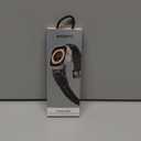 amBand Bands Compatible with Apple Watch Ultra 3/2/1 49mm, M1 Sport Series Rugged Durable Strap with Metal Connector to Match Ultra's Titanium Case for iWatch 49mm Men Matte Black