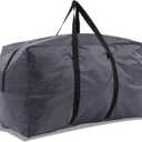 VGEBY Inflatable Kayak Boat Bag, Large Foldable Storage Carry Bag for Kayak/Boat/Canoeing Sea/Fishing/Rafting/Swimming/Camping (Gray)