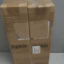 Haimin Wood Grain Slat Wall Panels Peel and Stick Faux Wood Thick Wallpaper 118"x15.75" Waterproof PET & IXPE Foam Paneling (Light Gray)