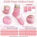 SuzziPad Cold Therapy Socks and Gloves for Chemotherapy, Chemo Must Haves for Women and Man, Ideal for Soothing Hand and Foot Discomfort, S/M