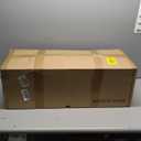 8 Pack Upgraded Stainless Steel Stanchions and Velvet Ropes 5FT Extended Red Carpet Ropes Poles Crowd Control Safety Barriers Set with Stable Base for Theaters Parties Wedding Exhibition (Gold)