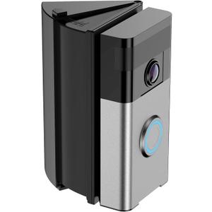 RIOVO Adjustable 30 to 55 Degree Doorbell Angle Mount Compatible with Ring/Blink Video Doorbell/Battery Doorbell, Replacement Angle Adjustment Adapter Mounting Bracket Wedge Kit (Black)