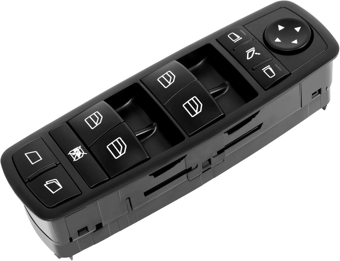 Window Switch Power Window Switch Master Control Switch Front Driver Side Replacement Parts fits for 2007-2009 Mercedes-Benz GL320 R320 2010-2012 GL350 2007-2012 GL450 2008-2012 GL550 2518300390