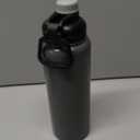 Amazon Basics Large Stainless Steel Insulated Water Bottle, Spout Lid, 30.1 ounces, Gray