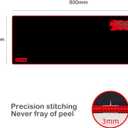 Large Gaming Mouse Pad Premium Esports Ultra Smooth Durable Non-Slip Natural Rubber Base Fast and Accurate Control for Office and Gaming Laptop (31.5x11.8in)