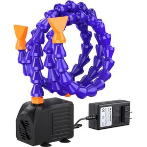 Submersible Water Pump - DC 30W 530GPH 2000L/H with Water Pipes & 8.2ft High Lift - for Water Table Aquarium, Pond, Hydroponics, Fountain