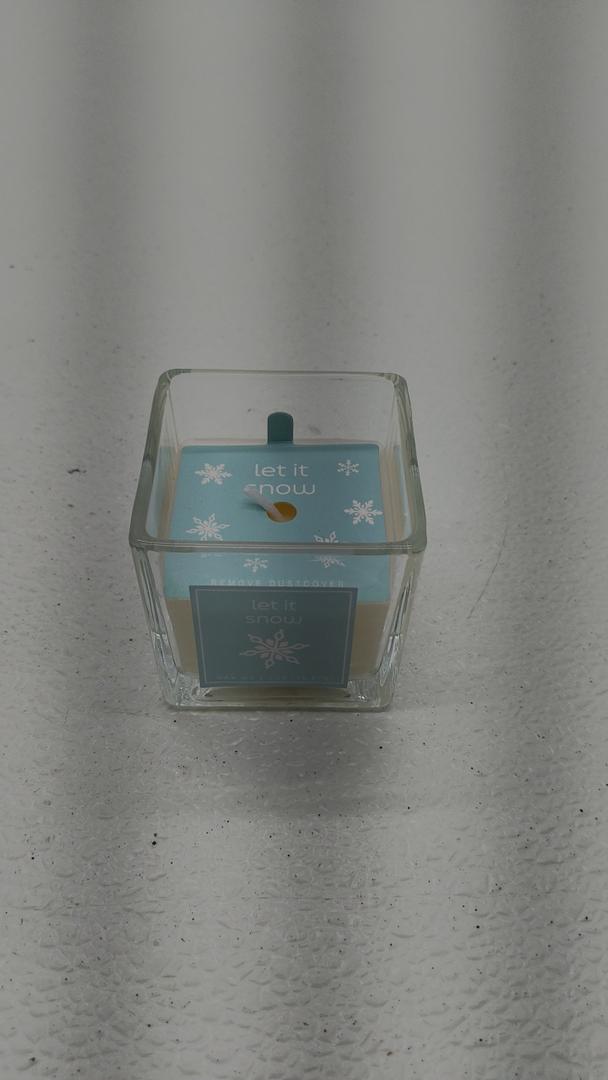 Square Candle - Let It Snow 4 Pack 2.5oz