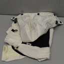 LOVELONGLONG Waterproof Dog Raincoat with Removable Hood  Outdoor Full Body Dog Jacket, Windproof Snowproof Shell Suit  All Season Pet Rain Gear Ivory L (L (Back 16.5"))