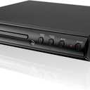 GPX D200B reproductor de DVD con control remoto y escano progresivo de 2 canales, Negro), D200B