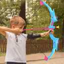 2 Pack Bow and Arrow Set for Kids, Light Up Archery Set with 14 Suction Cup Arrows, Outdoor Toys for Kids Ages 6-8 8-12, Birthday Gifts Ideas Toys for 4 5 6 7 8 9 10 Year Old Girls Boys (Red&blue)