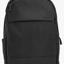 Incase Crosstown Backpack – 20L Everyday Laptop Backpack for Work, Travel – 16" Faux Fur Laptop Sleeve, External Front Pocket, Water Bottle Pockets, Travel Pass Through - Black