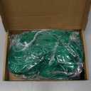 PLULON Dark Green Bob Wig and Sunglass Set, Neon Short Bob Wig Sunglass Pack Costume Colorful Cosplay Wig Hairpieces for Bachelorette Neon Party Favors, Halloween Decorations