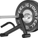 Deadlift Jack Barbell Stand Upload 600lbs Deadlift Barbell Jack Bar Non-Slip Rubber Handle Suitable for Loading Unloading Weight Plates for Deadlift Exercise Weight Training (1 pcs)