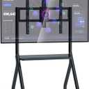 Smart Board Stand for 44"– 75" Interactive Smart Whiteboard, Height Adjustable Mobile Portable Stand with Four Lockable Wheels for Classroom Home Office Business Studio