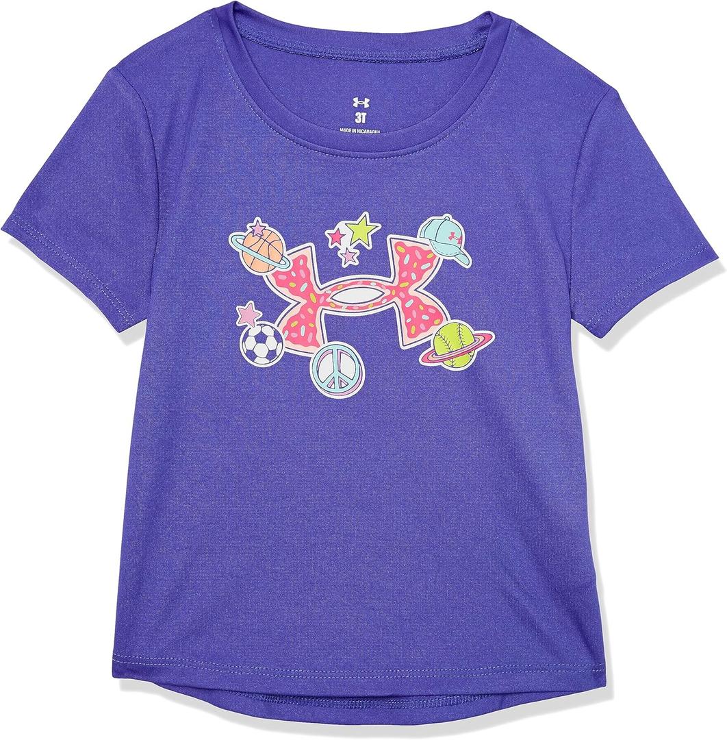 Under Armour UA Everything Logo SS, Purple All Sport, 4