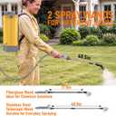 Battery Powered Backpack Sprayer Fit for Dewalt 20V Battery(No Battery) | Electric Graden Sprayer with 4.76 Gallon, 120 PSI, 7 Nozzles for Lawn, Garden, Yard