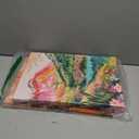 3Pcs Colorful Watercolor Mountain Canvas Wall Art Boho Floral Painting Picture Wall Decor Abstract Nature Landscape Poster Print Artwork for Living Room Bedroom Bathroom Office Home Decoration (12x16in)