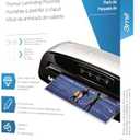 Fellowes Thermal Laminating Sheets, 3mil Letter Size Pouches, 9 x 11.5, 200 Pack, Clear (5743401)