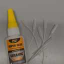 Super Glue for Ceramic, Thin Clear Liquid CA Glue for Pottery Porcelain, Fast Drying and Strong Bonding Superglue All Purpose Cyanoacrylate Adhesives for Ceramic Glass Metal Wood Leather Repairs