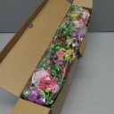 Artificial Flowers for Outdoors Spring Decor, 6 Bundles UV Resistant Realistic Fuax Silk Hanging Flowers, Fake Plants for Planter Indoor Outside Garden Porch Patio Balcony Yard(Mix