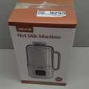 VEVOR 8-in-1 Nut Milk Maker, 34 oz Soy Milk Maker with Soundproof Cover for Homemade Oat, Nut, Soy, Juice, Milkshake, Rice Cereal, Plant-Based Beverages with Self-Cleaning, Boil Water, 12-Hour Delay