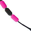 Aero Swing Baseball & Softball Swing Trainer, Bat Swing Wind Resistance Pineapples Generate More Bat Speed Up to 20+ MPH, Unlock Swing Speed Increases, Great Baseball and Softball Gifts. (Black and Pink)