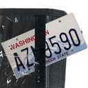 License Plate Holder with Hanging Strap, Test Drive Tag Bag, Dealer Plates License Frame Cover, for Car SUV Truck (Black, 3)