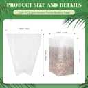 1000 Pcs Nursery Seed Non Woven Plants Nursery Bags 5.9 x 6.3 Inch Fabric Seedling Pots Grow Bags Plants Pouch for Vegetables Flower for Home Garden Greenhouse Supplies