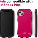 iFace First Class Designed for iPhone 14 Plus Case (6.7")  Cute Shockproof Protective Dual Layer [Hard Shell + Bumper] Phone Cover for Girls, Women [Drop Tested] - Hot Pink