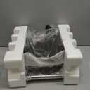 Chefman Panini Press Grill and Gourmet Sandwich Maker Non-Stick Coated Plates, Opens 180 Degrees to Fit Any Type or Size of Food, Stainless Steel Surface and Removable Drip Tray, 4 Slice, Black