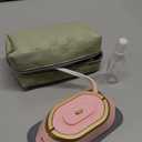 Newbealer Travel Iron with Global Voltage, 100-240V Mini Dry Iron for Clothes (No Steam), Max 300W, 60s Heat Up, 302 Non-Stick Ceramic Soleplate, 0.8lbs Ultra-Lightweight (Pink)