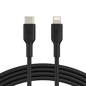 Belkin BoostCharge Fast Charging USB C to Lightning Cable 3.3ft/1M - MFi Certified 18W Power Delivery iPhone Charger Cord - Apple Charger USB C Cable - Fast Charging for iPhone 14, iPhone 13 - Black