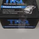 TRQ Front Brake Caliper Set Driver & Passenger Side Compatible with 1995-2004 Toyota Tacoma