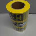 Premium Yellow Caution Tape Roll, 3 inch x 1000 feet, Ideal Use for Danger/Hazardous Areas/Crime Scene Halloween Party Decorations (3-Pack)