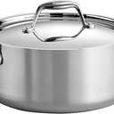 Tramontina Tri-Ply Clad 4 Qt Stainless Steel Covered Dutch Oven