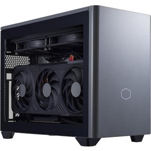 Cooler Master NR2 Pro Gaming PC  Intel Ultra 7 265F, NVIDIA GeForce RTX 5060 Ti 16GB, 32GB DDR5 6000MHz, 2TB Gen4 M.2, Windows 11, V850 SFX Gold PSU, Compact Mini ITX Desktop PC