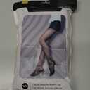 EXQUISLIFE Fleece Lined Tights Sheer Women - Fake Translucent Warm Pantyhose Leggings Sheer Thick Tights, for Winter (Medium, Black+black)