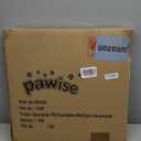 Dog Pee Pad Holder with High Wall, Large Puppy Potty Training Tray with Mesh Grid & Splash Guard, 23.6 x 23.6 Indoor Dog Litter Box, Includes 4 Disposable Pee Pads