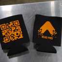 Bead Pro Can Coolers Black 35 Pcs