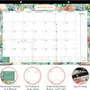 2 x 2026 Desk Calendar - 2026 Calendar from Jan. 2026 - Dec. 2026, 12 Monthly Desk Calendar 2026 Large 12" x 17", Ruled Block, To-do List & Note