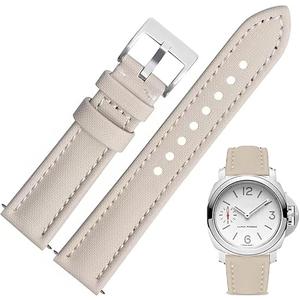Aoeiwv Nylon Leather Watch Band Quick Release Waterproof Resistant Oxford Fabric Durable Hybrid Premium Nylon Fiber Genuine Leather Universal Replacement Strap 18mm 19mm 20mm 21mm 22mm for Men Women