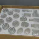 36Pcs Bud Vases Set Small Vintage Glass Bottles Clear Bud Vases in Bulk Multiple Shape Cute Glass Vases for Rustic Wedding Centerpieces Table Decorations and Home Decor(Clear)