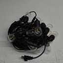 Svater Outdoor Led String Lights 50FT, Patio Lights with 16pcs S14 Shatterproof Bulbs, 1 Watt E26 Dimmable 2700K Warm White, IP65 Waterproof, Commercial Grade Light