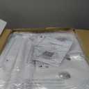 Fanbulous 60 Inch Ceiling Fans with Lights and Remote, White Modern Plug in Ceiling Fan with 6 Speeds,Bright LED Light,Reversible Quiet DC Motor for Bedroom,Living Room