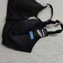 Bali One Smooth U Underwire Bra, Full-Coverage Bra, Smoothing T-Shirt Bra, Max Support Underwire with Bounce Control (38D, Black)