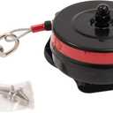 Lixit Bracket Mount and Stake Retractable Leash Tie Outs for Dogs (Bracket, Large) (Large (Pack of 1))