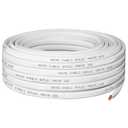 8 Gauge Marine Wire 8 AWG 20ft Duplex Marine Grade Wire Tinned Copper Heavy Duty Sheathed Cable for Boat/Automotive/RV/Camper/Trailer