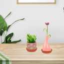 BESPORTBLE 10Pcs Terracotta Pot Plant Saucers, 3.12 Inch Round Terracotta Planter Saucers Small Clay Planter Drip Trays for Indoor Outdoor Plants